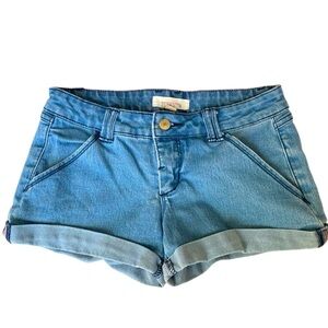 Forever21 Cuffed Denim Shorts Womens waist 26 Size Small / Sz. S